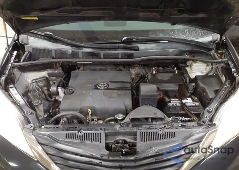 2014 Toyota Sienna L V6 7 Passenger from USA, damaged, VIN 5TDZK3DC9ES482561